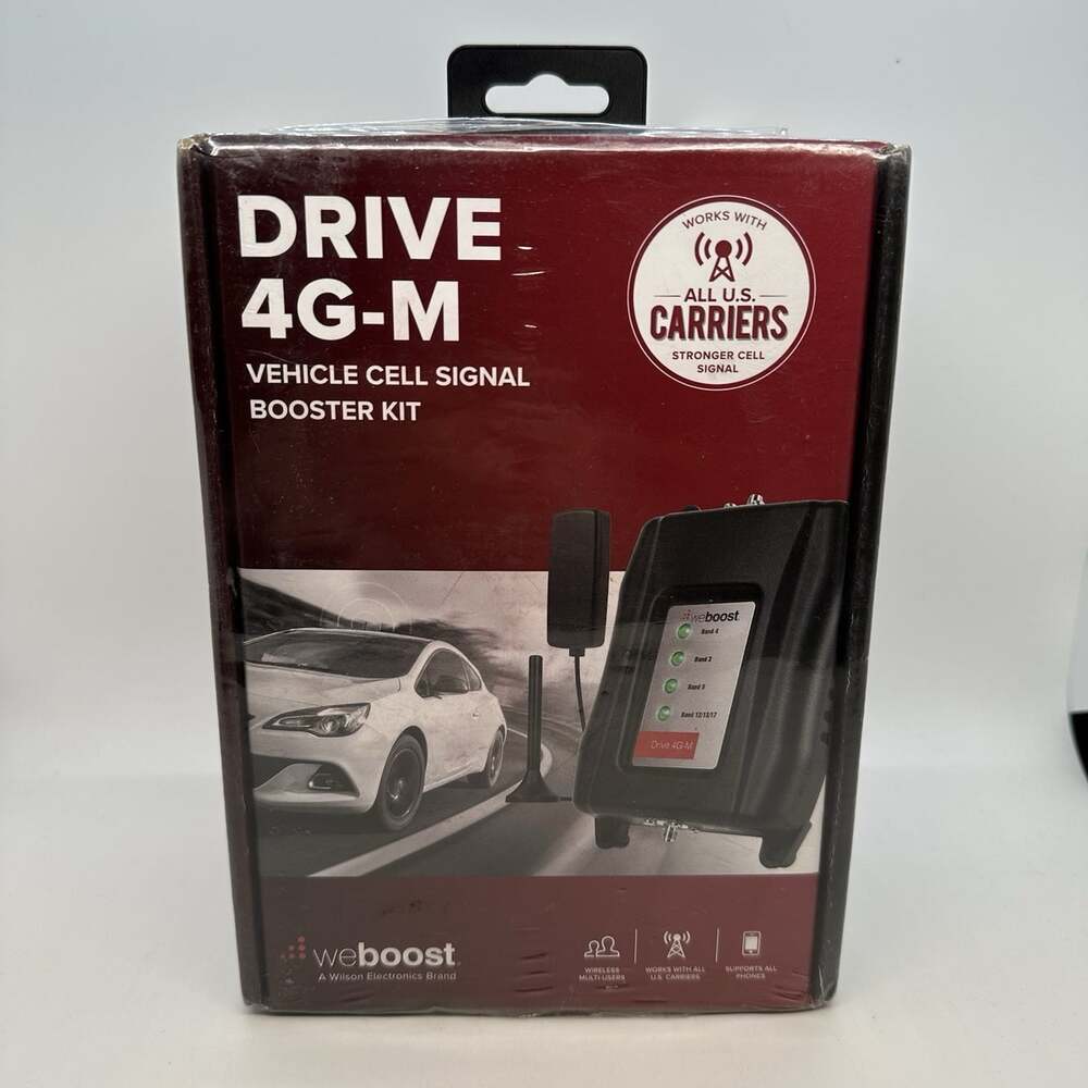 Wilson WeBoost 4G-M Black Universal Cell Phone Signal Booster #470121 - New!